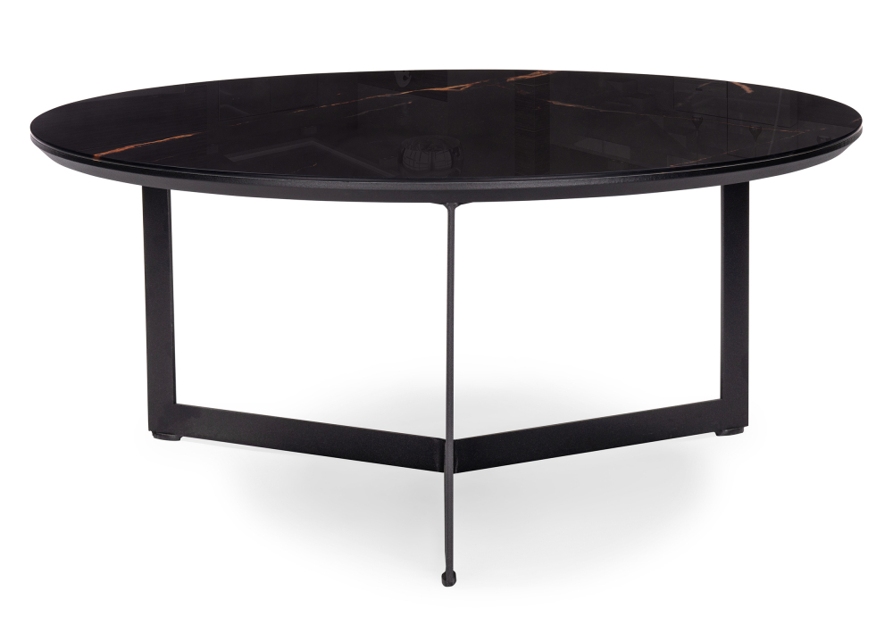 фото журнальный стол woodville роб d-700 обсидиан / черный 553552 | 220svet.ru