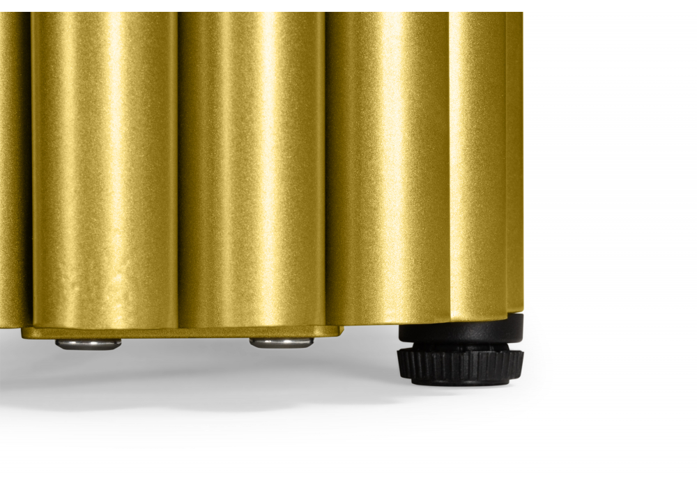 фото стол деревянный 200х90 woodville бавария b черная пленка шагрень / золото 620583 | 220svet.ru