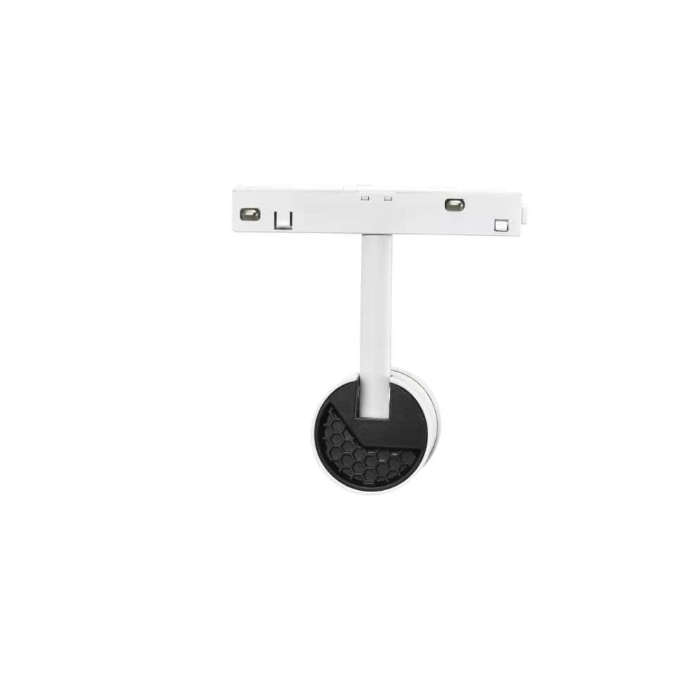 фото трековый магнитный светодиодный светильник iledex technical vision zoom 4822-020-d47-10w-10/60dg-3000k-wh | 220svet.ru