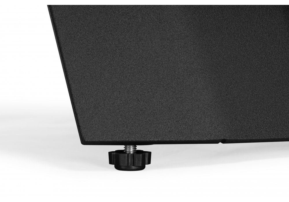 фото керамический стол 180(260)x90 woodville шелтон carla larkin / черный 621513 | 220svet.ru