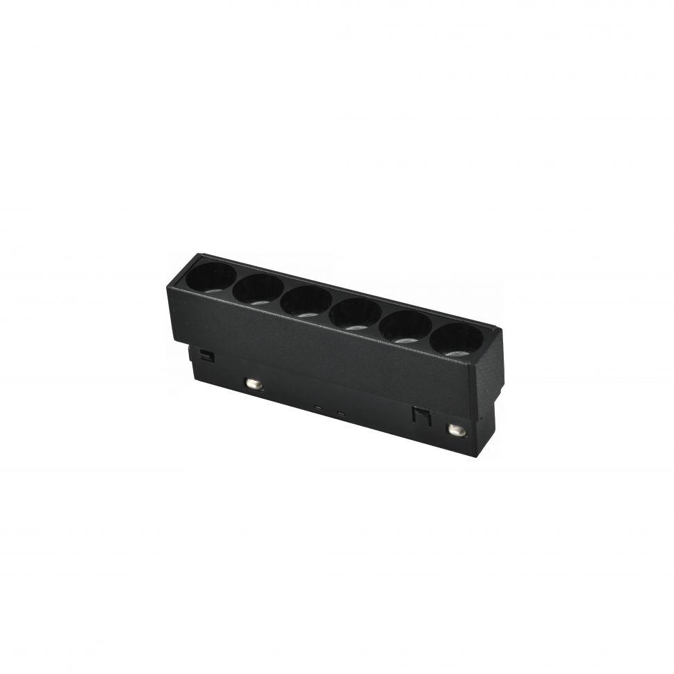 фото трековый магнитный светодиодный светильник iledex technical vision 4822-002-l120-6w-38dg-3000k-bk | 220svet.ru