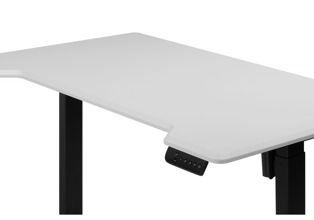 фото компьютерный стол с подъемным механизмом woodville маркос 140х80 тауп / черный 614609 | 220svet.ru