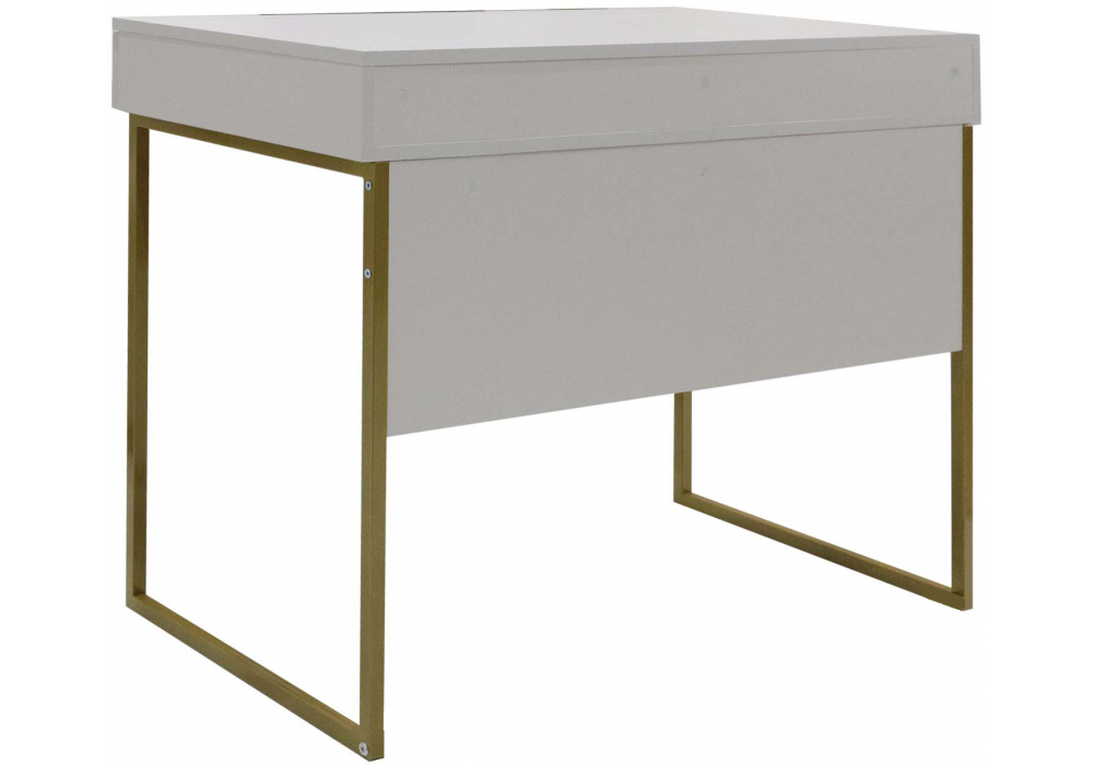 фото письменный стол woodville аделина-4 кашемир / золотой 619416 | 220svet.ru