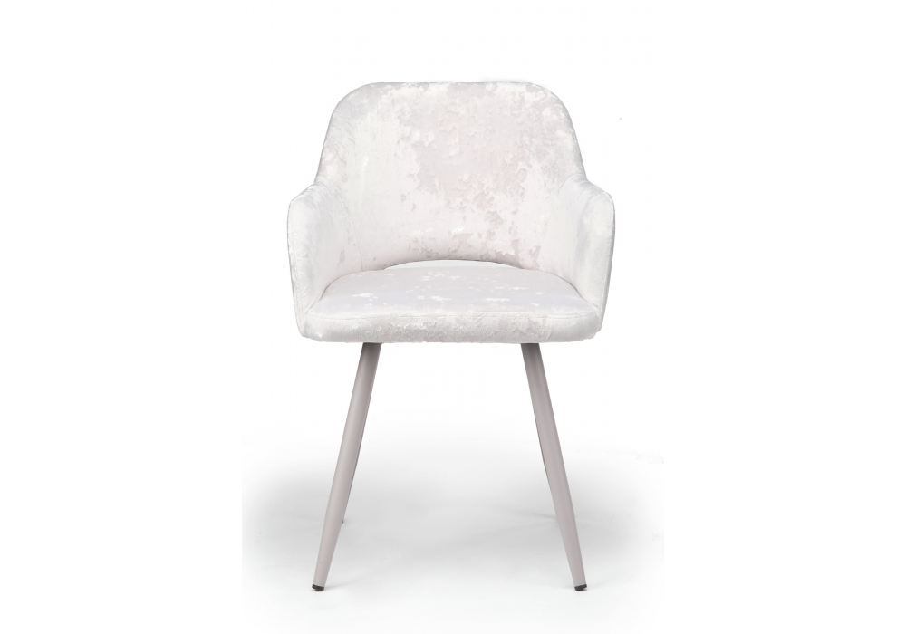 фото стул на металлокаркасе woodville эолин светло-бежевый (simple 011) / серый 631688 | 220svet.ru