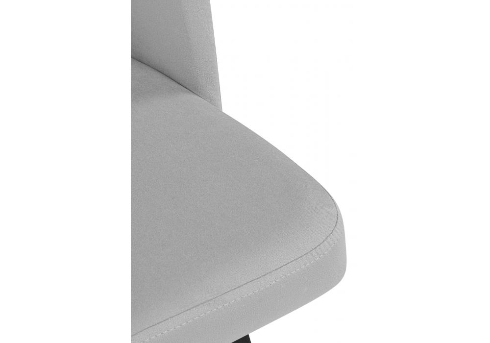 фото стул на металлокаркасе woodville курбис светло-серый (zd 960) / черный 642901 | 220svet.ru