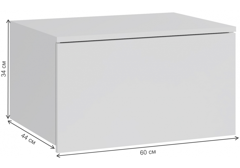 фото прихожая комплектация 4 woodville роут белый / графит 620675 | 220svet.ru