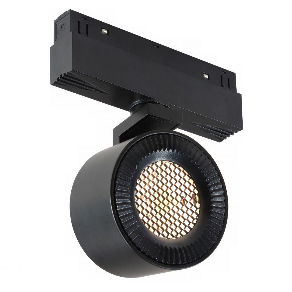 фото трековый магнитный светодиодный светильник iledex technical vision 4822-010-d82-12w-38dg-3000k bk (wall washer) | 220svet.ru