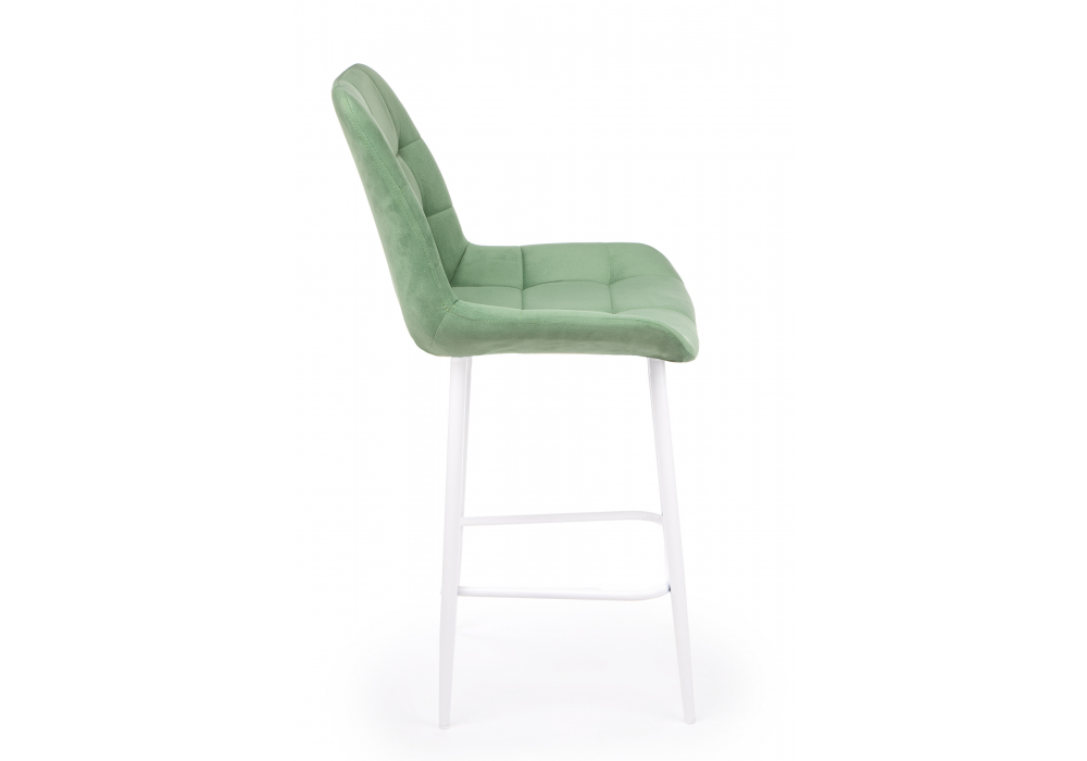 фото барный стул вращающийся woodville челси 360 фисташковый (zd 651) / белый 632572 | 220svet.ru