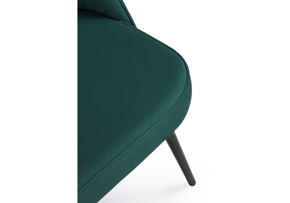 фото стул на металлокаркасе woodville сандвикен velutto 20 / черный 462400 | 220svet.ru