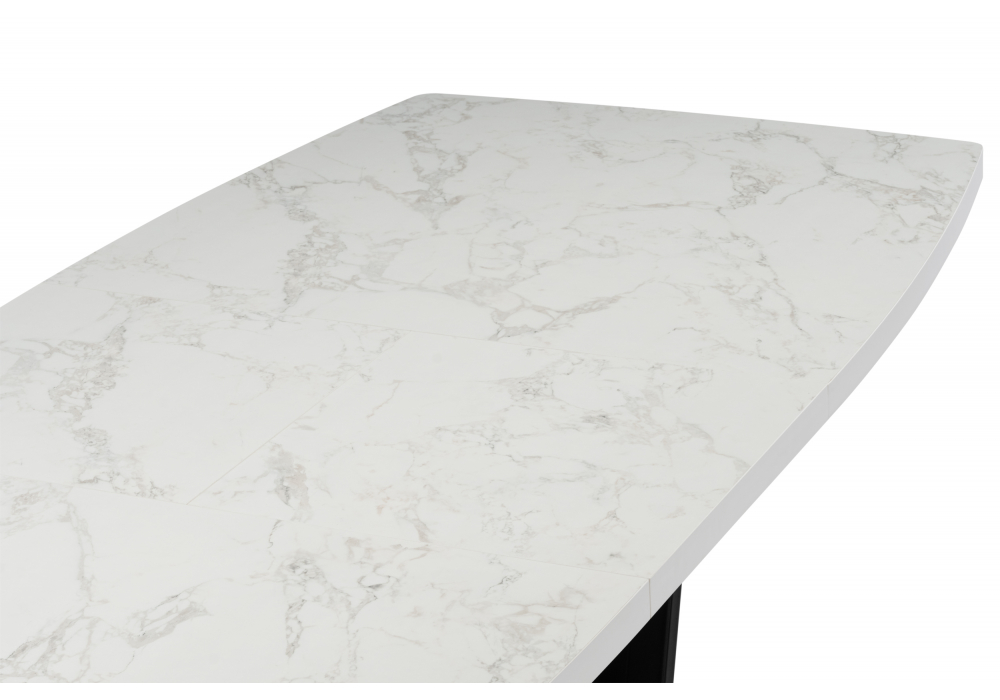 фото стол раскладной 160(205)х90 woodville эудес сабия / черный 631324 | 220svet.ru