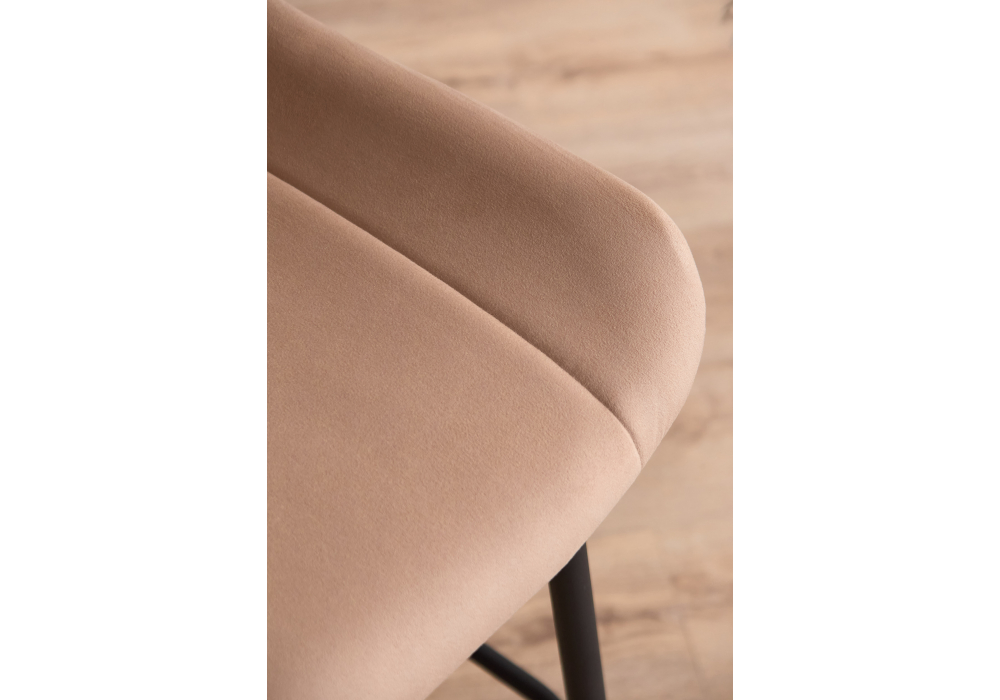 фото барный стул woodville седа бежевый / черный 632597 | 220svet.ru