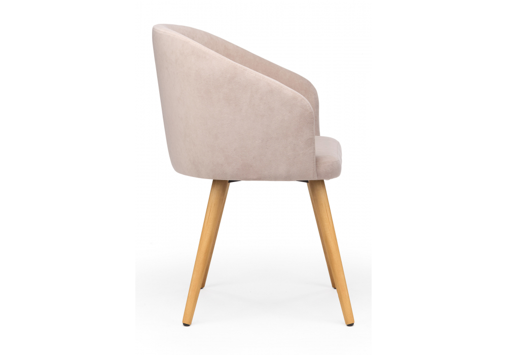 фото стул деревянный поворотный woodville монер 360 латте (glory 10) / светлое дерево 632653 | 220svet.ru