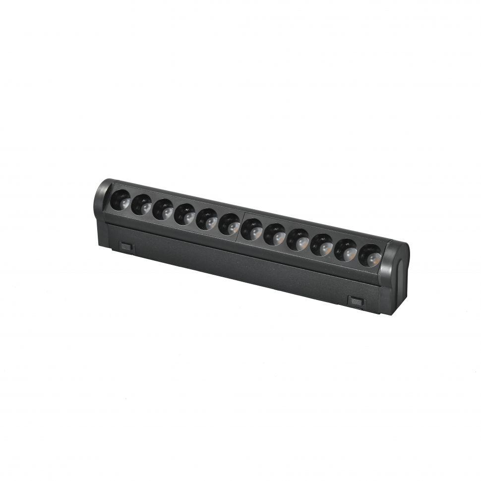 фото трековый магнитный светодиодный светильник iledex technical vision 4825-041-l209-12w-36dg-3000k-bk | 220svet.ru