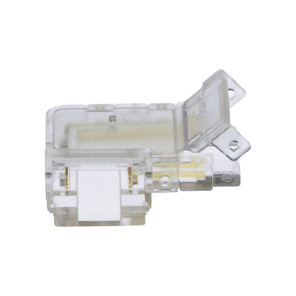 фото соединитель угловой 12мм для cob ленты шириной 10 мм feron ld176 51633 | 220svet.ru