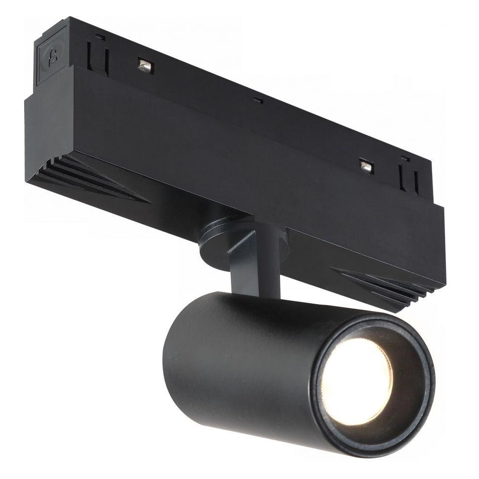 фото трековый магнитный светодиодный светильник iledex technical vision 4822-011-d45-8w-38dg-3000k-bk | 220svet.ru