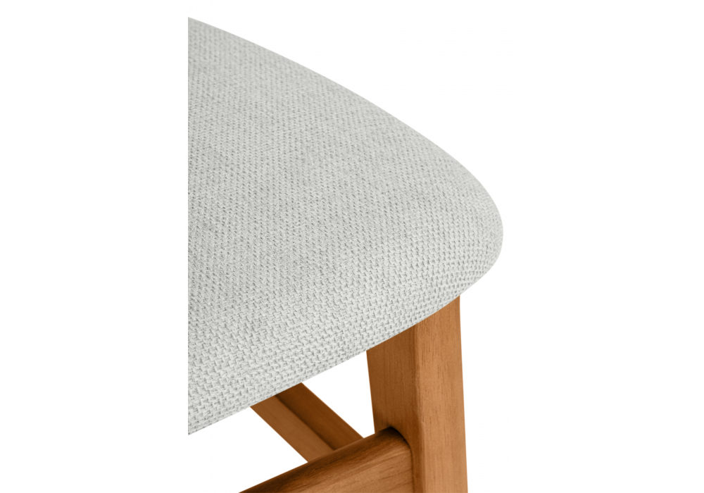 фото стул деревянный woodville okava бежевый / орех 15973 | 220svet.ru