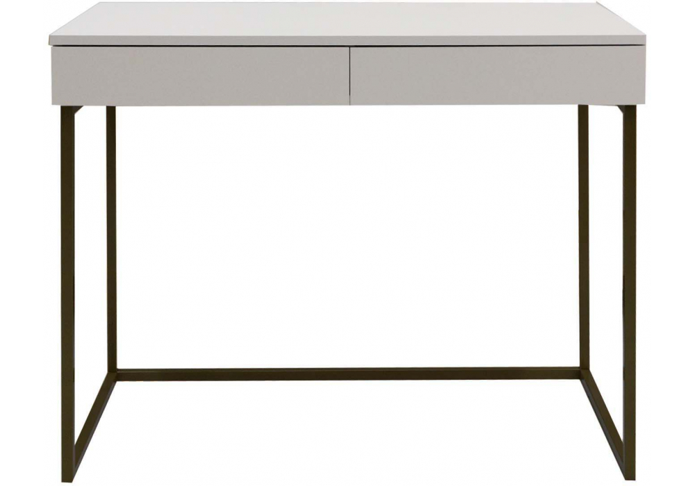 фото письменный стол woodville аделина-4 кашемир / черный 619689 | 220svet.ru