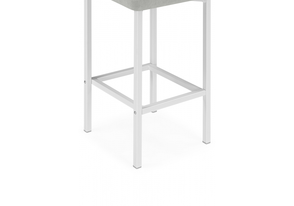 фото барный стул woodville лофт мадера 20 / белый матовый 654622 | 220svet.ru