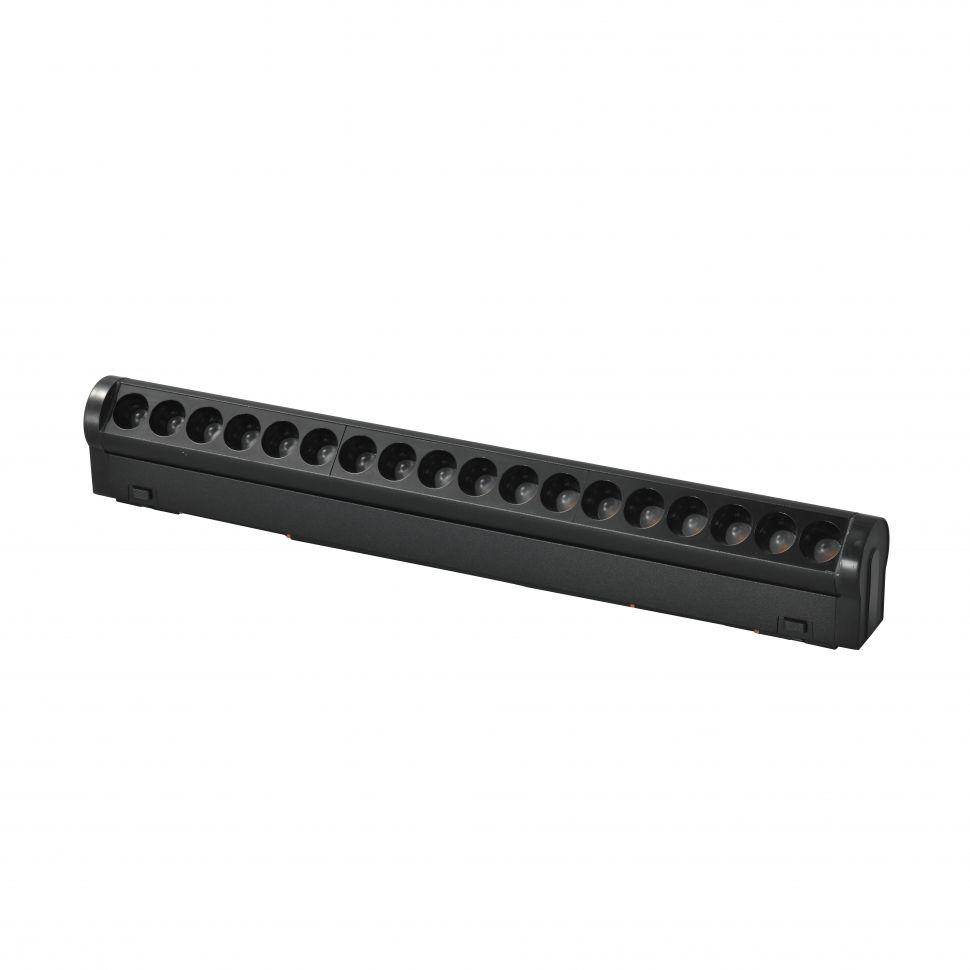 фото трековый магнитный светодиодный светильник iledex technical vision 4825-041-l305-18w-36dg-3000k-bk | 220svet.ru