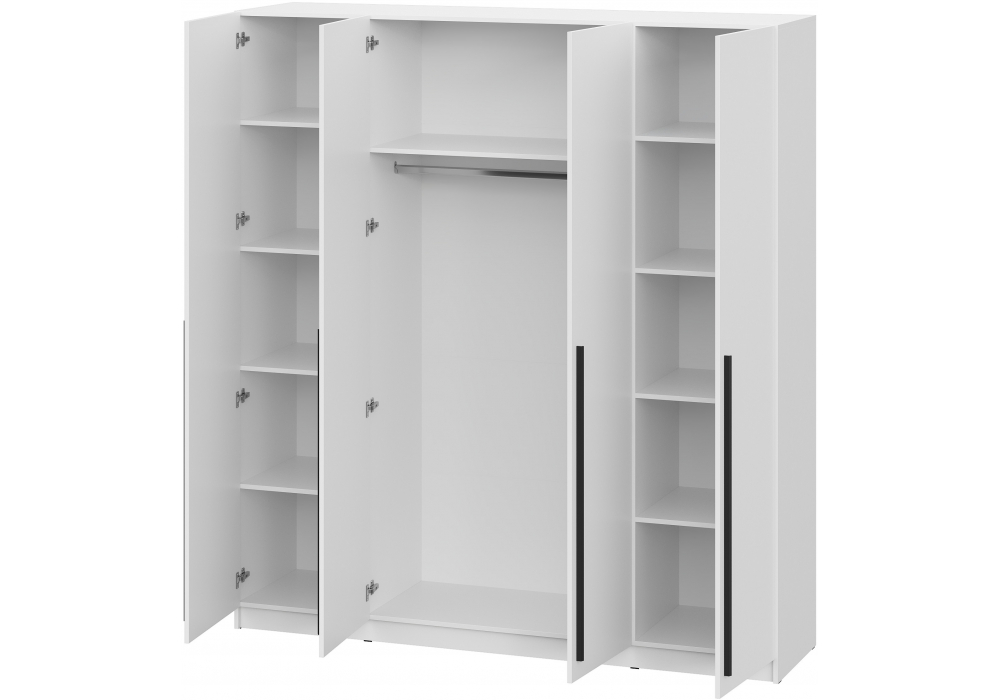 фото шкаф woodville бирма шк-2000 белое дерево / белое дерево 600828 | 220svet.ru