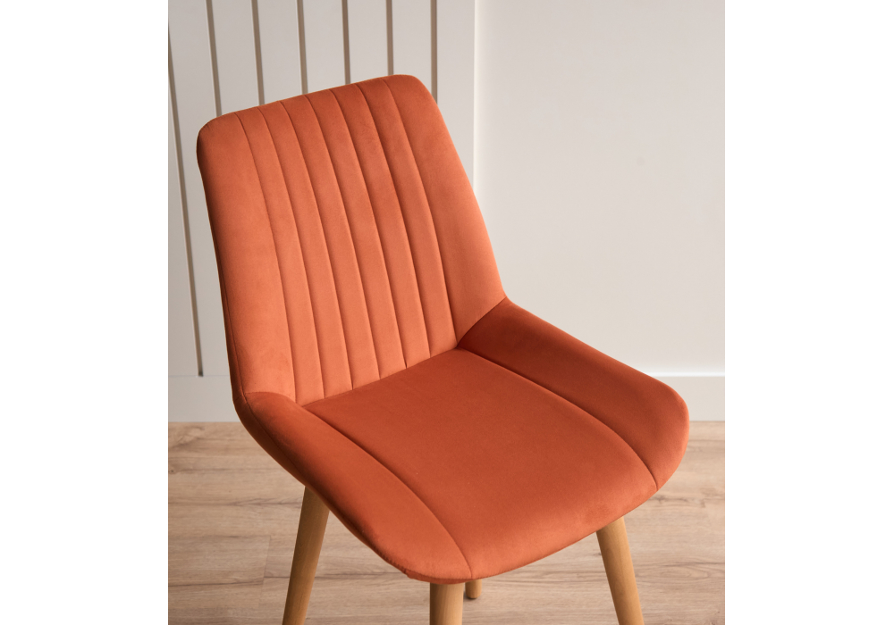 фото стул деревянный поворотный woodville седа 360 терракотовый (zd 432) / светлое дерево np 632429 | 220svet.ru