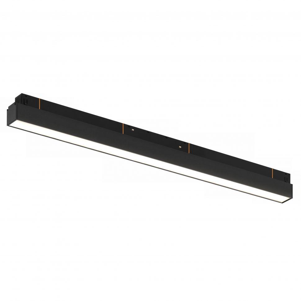 фото трековый магнитный светодиодный светильник iledex technical vision 4822-001-l600-24w-110dg-3000k-bk | 220svet.ru