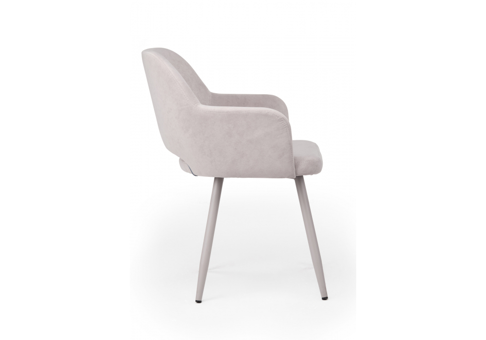 фото стул поворотный на металлокаркасе woodville эолин 360 светло-серый (glory 36) / серый 631735 | 220svet.ru