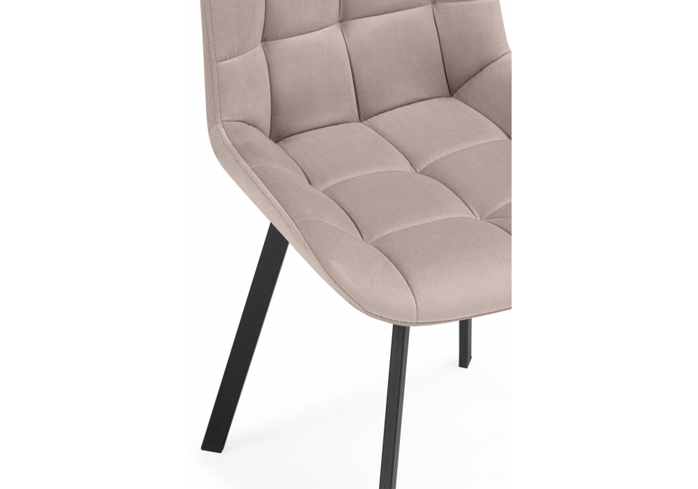 фото стул крутящийся woodville челси 360 латте (zd 290) / черный 626084 | 220svet.ru