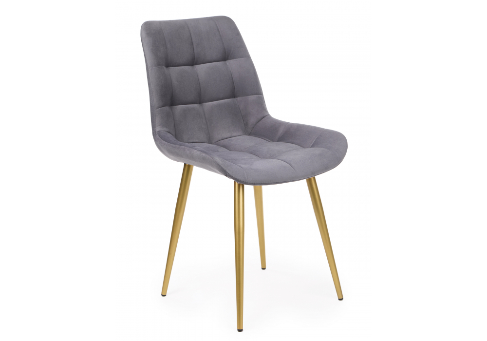 фото стул поворотный на металлокаркасе woodville челси 360 к темно-серый (zd 995) / золотой np 632467 | 220svet.ru