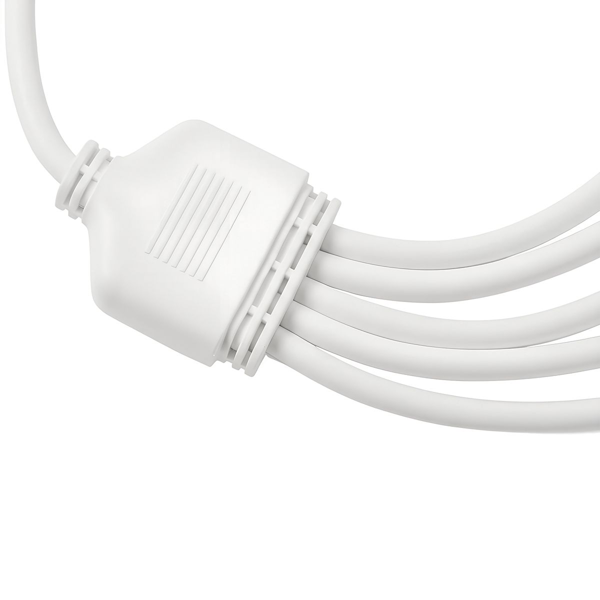 фото провод-разветвитель для гирлянд uniel ucx-f90 s5/0.4m/wh ul-00013236 | 220svet.ru