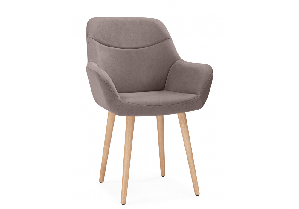 фото стул деревянный поворотный woodville флюид 360 латте (zd 290) / светлое дерево 642983 | 220svet.ru