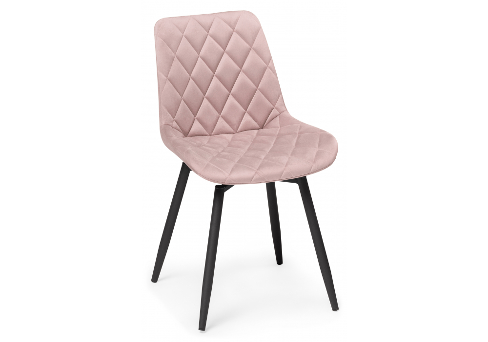 фото стул крутящийся woodville баодин розовый / черный 567825 | 220svet.ru