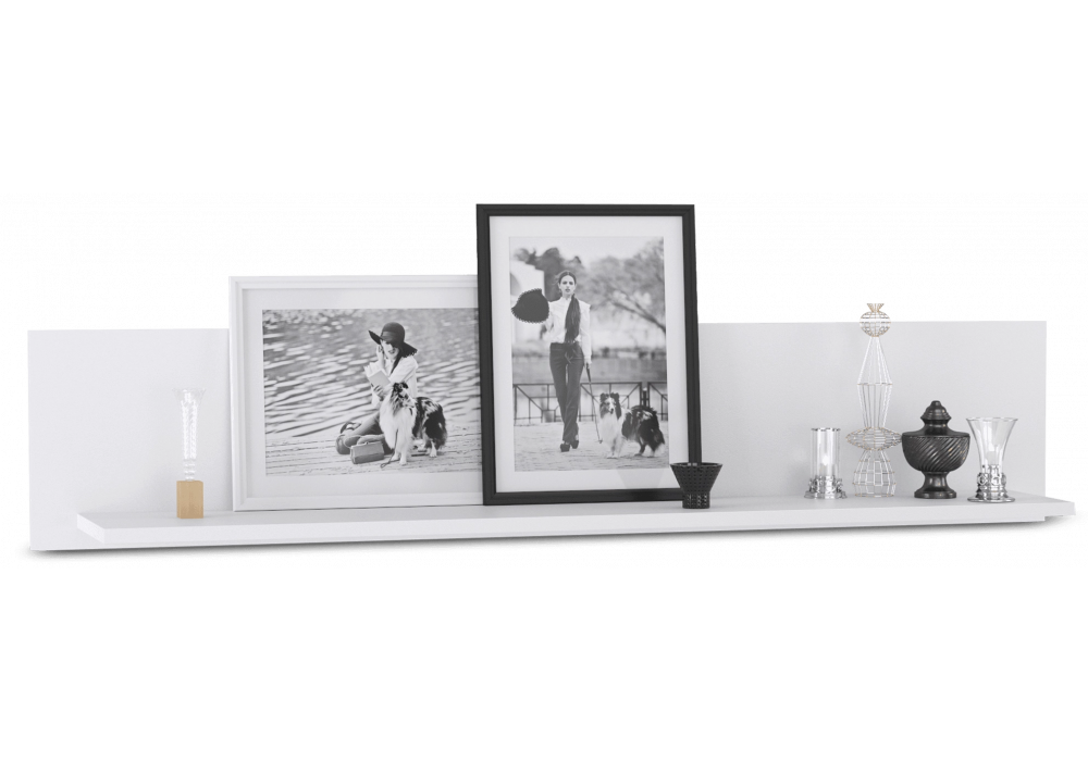 фото полка woodville бэль 10.107 белый премиум 330347 | 220svet.ru