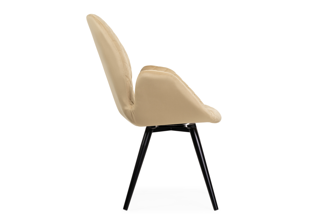 фото кресло крутящееся woodville муат бежевый 566492 | 220svet.ru