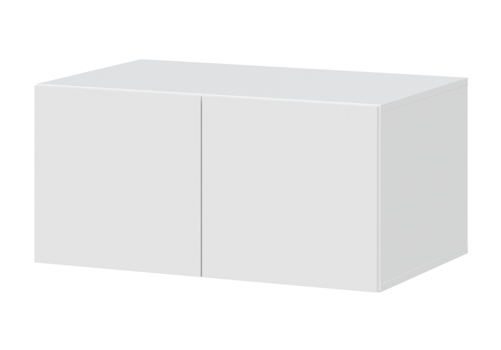 фото шкаф комплектация 1 woodville даиго с антресолью белый текстурный 676147 | 220svet.ru