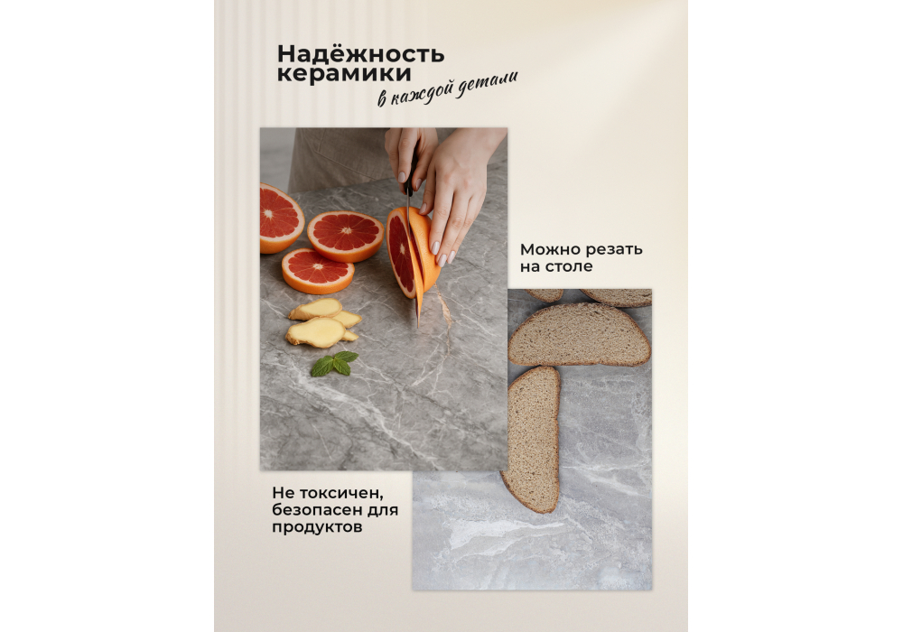 фото керамический стол раскладной woodville вейв 140(200)х80 серый мрамор larka grey / черный 626003 | 220svet.ru