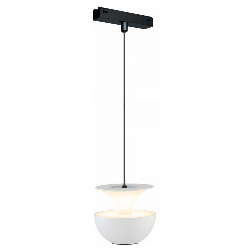 фото трековый магнитный светодиодный светильник iledex technical vision 4825-044-d80-6w-38dg-3000k-wh | 220svet.ru
