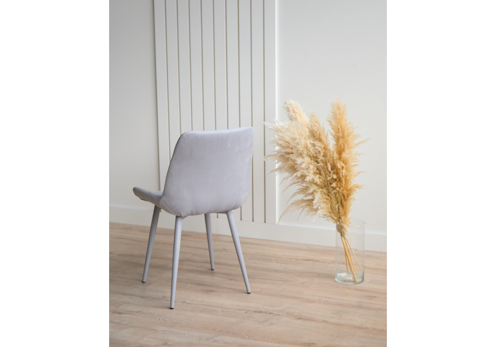 фото стул поворотный на металлокаркасе woodville челси 360 к светло-серый (zd 960) / серый 632456 | 220svet.ru