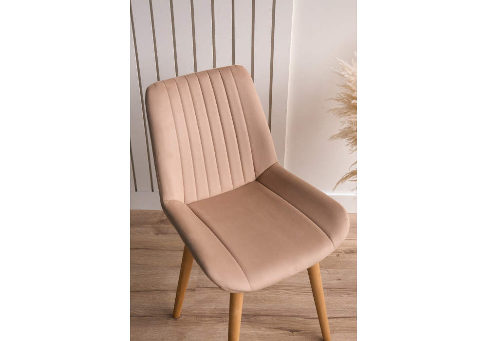 фото стул деревянный woodville седа бежевый (zd 210) / светлое дерево 632391 | 220svet.ru