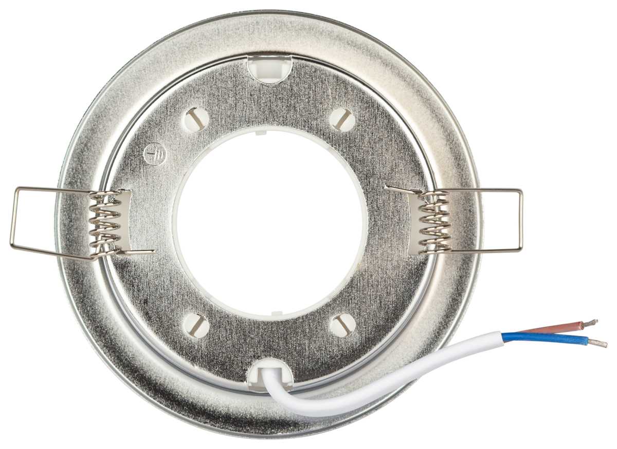 фото светильник встраиваемый эра kl70 ch-10 под лампу gx53 хром набор 10 шт б0057478 | 220svet.ru