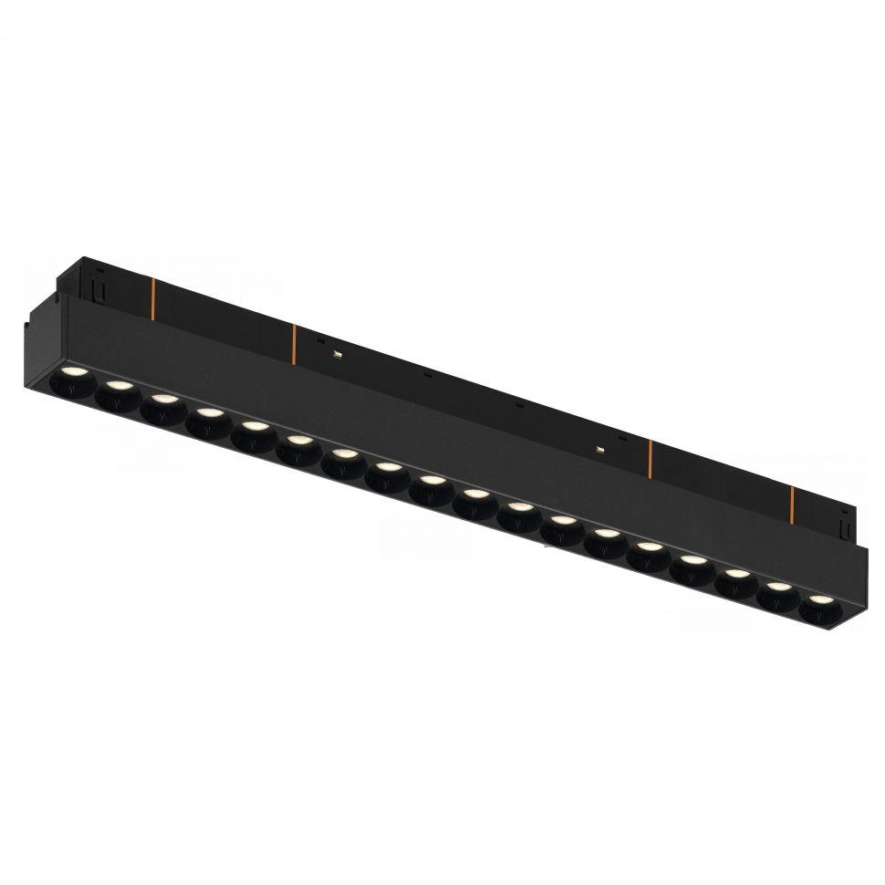 фото трековый магнитный светодиодный светильник iledex technical vision 4822-002-l350-18w-38dg-3000k-bk | 220svet.ru