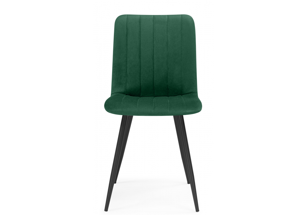 фото стул на металлокаркасе woodville дани зеленый (zd 667) / черный np 632301 | 220svet.ru