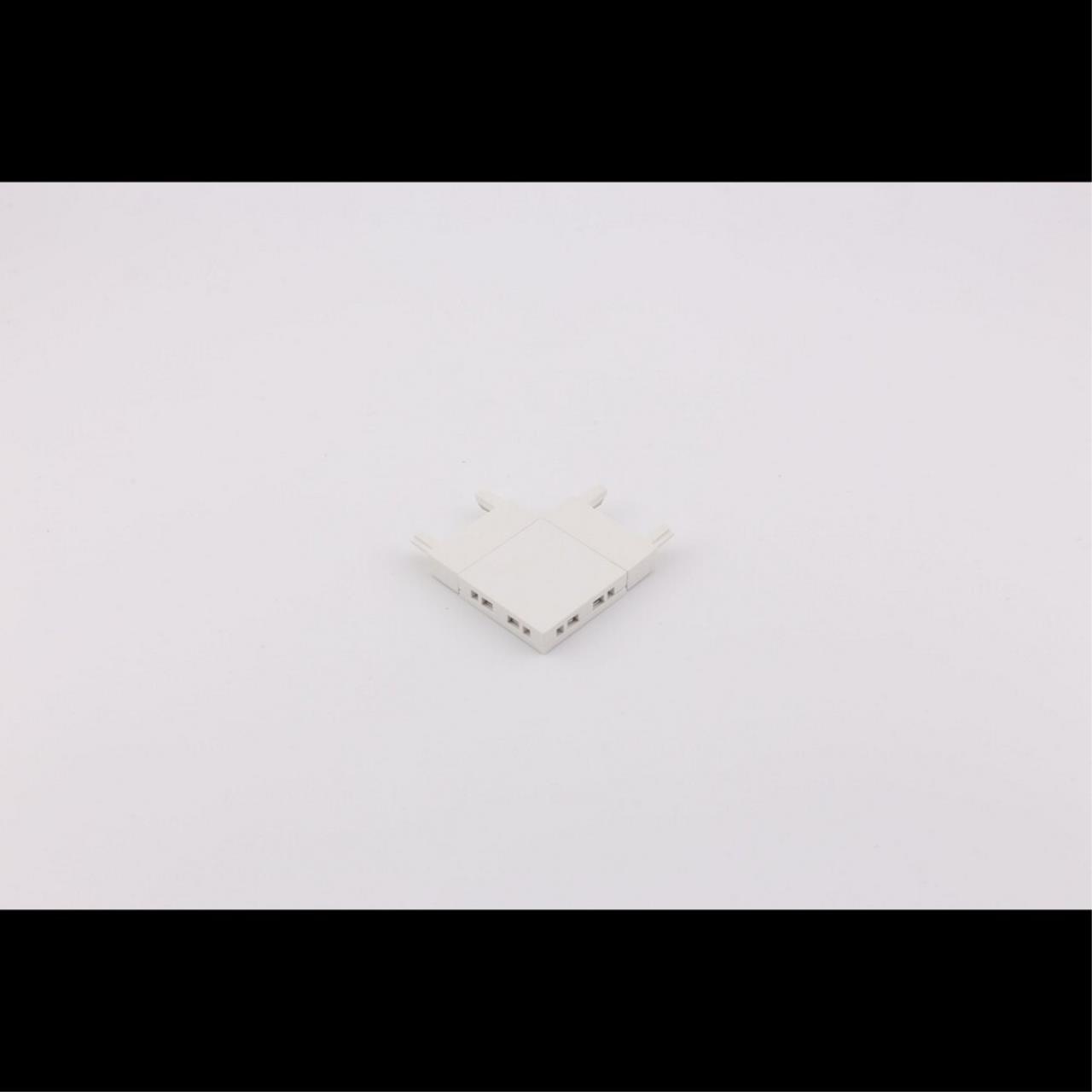 фото коннектор питания угловой aployt apl.0181.10.08 | 220svet.ru