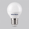 Миниатюра фото светодиодная лампа шар 5вт 4000k e27 voltega globe 5w 3224 | 220svet.ru