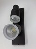 Миниатюра фото светодиодный спот elvan nls-1202/2x5w-nh-bk | 220svet.ru