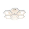 Миниатюра фото потолочная светодиодная люстра escada hexagon 10204/7led | 220svet.ru