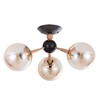 Миниатюра фото потолочная люстра arte lamp boston a4485pl-3bk | 220svet.ru
