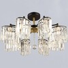 Миниатюра фото люстра reluce 63660-0.3-08 bk+cop | 220svet.ru