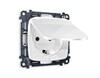 Миниатюра фото розетка с крышкой ip44 ambrella volt quant omega mo108010 | 220svet.ru