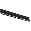 Миниатюра фото трековый магнитный светодиодный светильник iledex technical vision 4822-003-l462-24w-38dg-3000k-bk | 220svet.ru